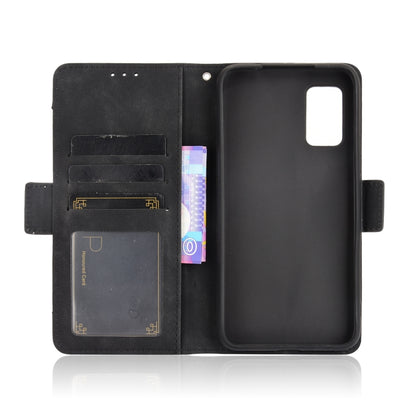 For Rakuten BIG S Skin Feel Calf Pattern Horizontal Flip Leather Case with Holder & Card Slots & Photo Frame(Black) - More Brand by buy2fix | Online Shopping UK | buy2fix