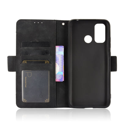 For Oukitel C23 Pro Skin Feel Calf Pattern Horizontal Flip Leather Case with Holder & Card Slots & Photo Frame(Black) - More Brand by buy2fix | Online Shopping UK | buy2fix