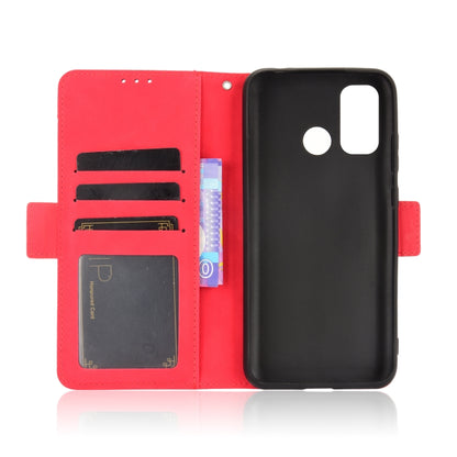 For Oukitel C23 Pro Skin Feel Calf Pattern Horizontal Flip Leather Case with Holder & Card Slots & Photo Frame(Red) - More Brand by buy2fix | Online Shopping UK | buy2fix