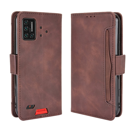 For UMIDIGI Bison GT Skin Feel Calf Pattern Horizontal Flip Leather Case with Holder & Card Slots & Photo Frame(Brown) - More Brand by buy2fix | Online Shopping UK | buy2fix