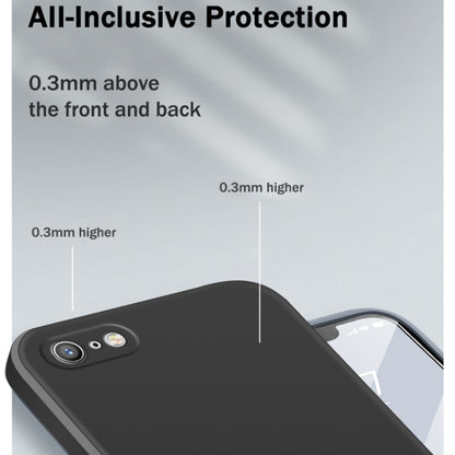 Solid Color Imitation Liquid Silicone Straight Edge Dropproof Full Coverage Protective Case For iPhone 6s / 6(Red) - More iPhone Cases by buy2fix | Online Shopping UK | buy2fix