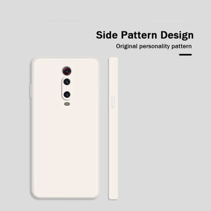 For Xiaomi Redmi K20 Pro Solid Color Imitation Liquid Silicone Straight Edge Dropproof Full Coverage Protective Case(Purple) - Xiaomi Cases by buy2fix | Online Shopping UK | buy2fix