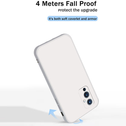 For OnePlus 9 Solid Color Imitation Liquid Silicone Straight Edge Dropproof Full Coverage Protective Case(Red) - OnePlus Cases by buy2fix | Online Shopping UK | buy2fix