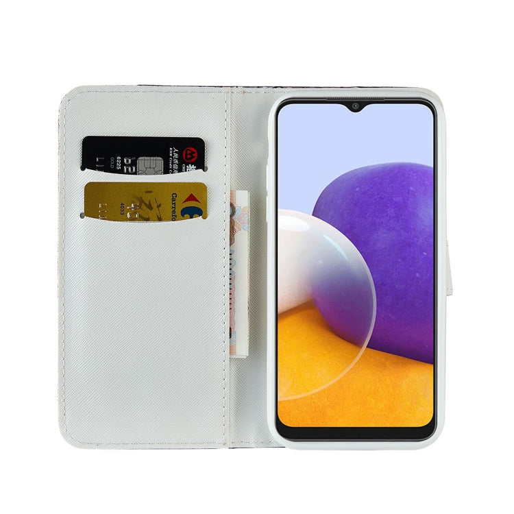 For Samsung Galaxy A22 5G Laser Glitter Powder Matching Crocodile Texture Horizontal Flip Leather Case with Card Slots & Holder & Wallet(Silver) - Galaxy Phone Cases by buy2fix | Online Shopping UK | buy2fix
