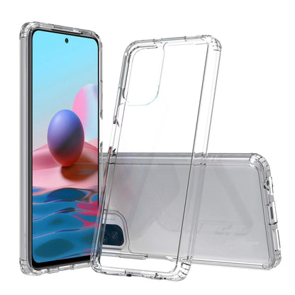 For Xiaomi Redmi Note 10 Shockproof Scratchproof TPU + Acrylic Protective Case(Transparent) - Xiaomi Cases by buy2fix | Online Shopping UK | buy2fix