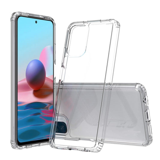 For Xiaomi Redmi Note 10 Shockproof Scratchproof TPU + Acrylic Protective Case(Transparent) - Xiaomi Cases by buy2fix | Online Shopping UK | buy2fix