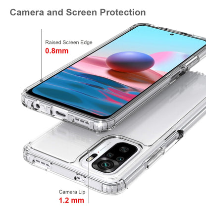 For Xiaomi Redmi Note 10 Shockproof Scratchproof TPU + Acrylic Protective Case(Transparent) - Xiaomi Cases by buy2fix | Online Shopping UK | buy2fix