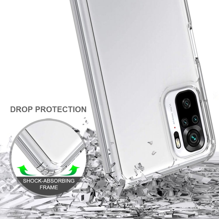 For Xiaomi Redmi Note 10 Shockproof Scratchproof TPU + Acrylic Protective Case(Transparent) - Xiaomi Cases by buy2fix | Online Shopping UK | buy2fix