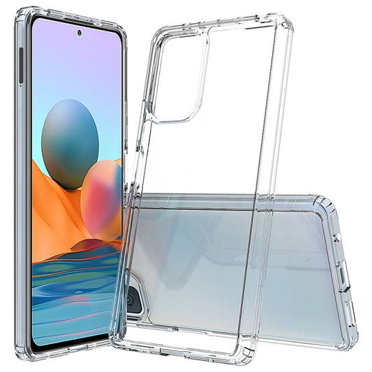 For Xiaomi Redmi Note 10 Pro Shockproof Scratchproof TPU + Acrylic Protective Case(Transparent) - Xiaomi Cases by buy2fix | Online Shopping UK | buy2fix