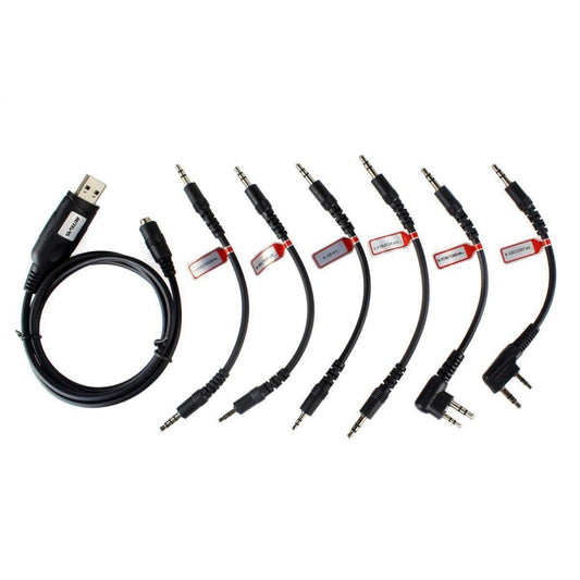 RETEVIS C9002 6 In 1 USB Program Programming Cable Adapter Write Frequency Line Set - Other Accessories by RETEVIS | Online Shopping UK | buy2fix