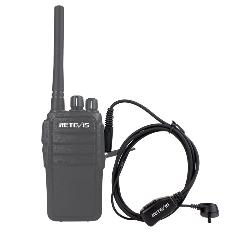 RETEVIS C9003 2 Pin PTT Speaker Microphone Acoustic Tube In-ear Earpiece - Microphones & Headsets by RETEVIS | Online Shopping UK | buy2fix