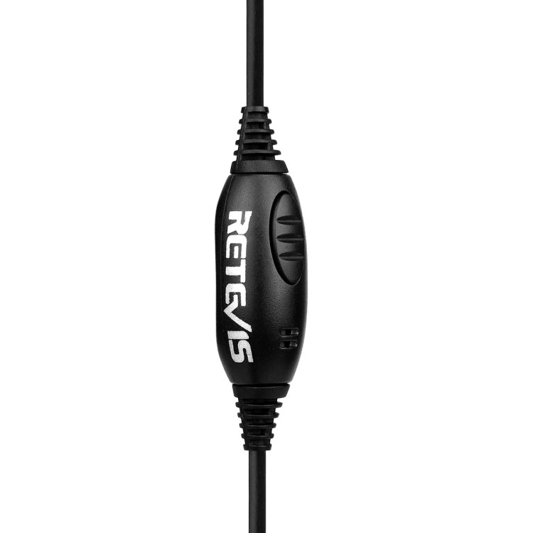 RETEVIS TK 2 Pin PTT Headphone Microphone for H-777 / RT-5R / RT-5RV / RT-B6 - Microphones & Headsets by RETEVIS | Online Shopping UK | buy2fix