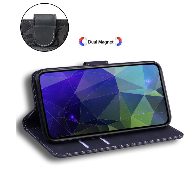 For OPPO A92S / Reno4 Z 5G Tiger Embossing Pattern Horizontal Flip Leather Case with Holder & Card Slots & Wallet(Black) by buy2fix