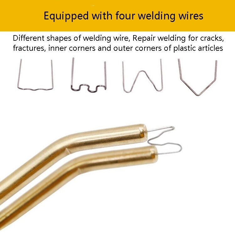 H50 Car Bumper Crack Repair Welding Machine Plastic Welding Nail Artifact, AU Plug(Black) - Hand Tool Sets by buy2fix | Online Shopping UK | buy2fix