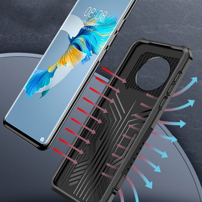 For vivo Y72 5G Armor Warrior Shockproof PC + TPU Protective Case(Black) - vivo Cases by buy2fix | Online Shopping UK | buy2fix