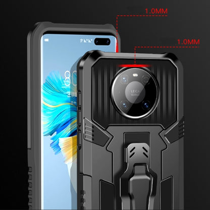 For vivo Y72 5G Armor Warrior Shockproof PC + TPU Protective Case(Black) - vivo Cases by buy2fix | Online Shopping UK | buy2fix
