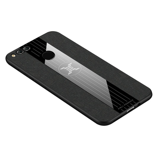For Huawei Honor 7X XINLI Stitching Cloth Textue Shockproof TPU Protective Case(Black) - Honor Cases by XINLI | Online Shopping UK | buy2fix