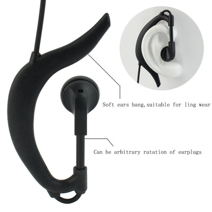 RETEVIS R-111 M Head 2 Pin PTT Adjustable Volume Earphone Microphone for Motorola GP68/GP88/GP300/GP2000 - Microphones & Headsets by RETEVIS | Online Shopping UK | buy2fix