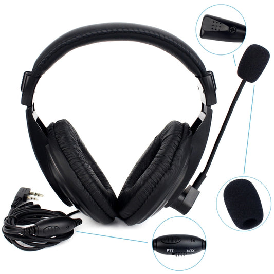RETEVIS R-114 2 Pin K Head VOX Headset  Earphone Microphone - Microphones & Headsets by RETEVIS | Online Shopping UK | buy2fix