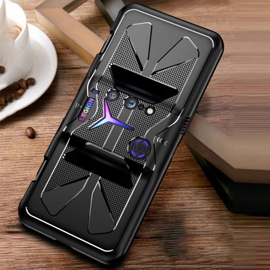 For Lenovo Legion 2 Pro TPU Cooling Gaming Phone All-inclusive Shockproof Case(Black) - Lenovo by buy2fix | Online Shopping UK | buy2fix