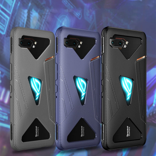 For Asus ROG Phone II TPU Cooling Gaming Phone All-inclusive Shockproof Case(Black) - ASUS Cases by buy2fix | Online Shopping UK | buy2fix