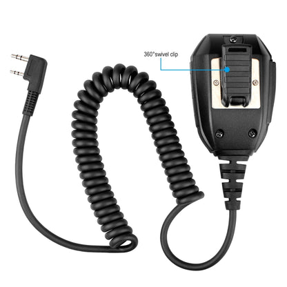 RETEVIS RS-113 2 Pin Remote Speaker Microphone for H777/UV5R/RT21/RT1/RT3 - Microphones & Headsets by RETEVIS | Online Shopping UK | buy2fix