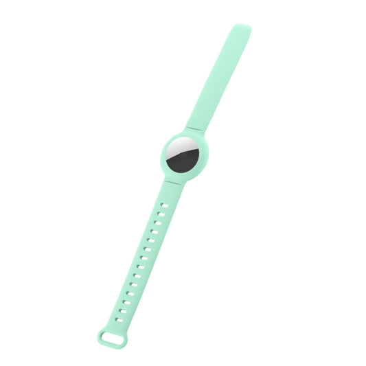 Silicone Anti-scratch Shockproof Protective Cover Soft Case For AirTag(Mint Green) - Other by buy2fix | Online Shopping UK | buy2fix