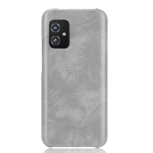 For Asus Zenfone 8 / ZS590KS Shockproof Litchi Texture PC + PU Case(Grey) - ASUS Cases by buy2fix | Online Shopping UK | buy2fix