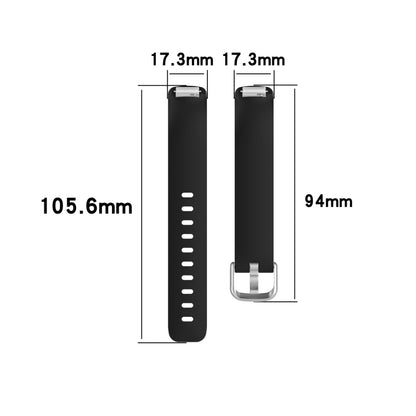 For Fitbit Ace 3 / Inspire 2 Silicone Watch Band(Dark Blue) - Watch Bands by buy2fix | Online Shopping UK | buy2fix