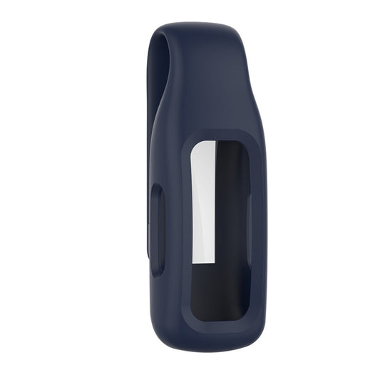 For Fitbit Ace 3 / Inspire 2 Silicone Protective Clip Case Cover(Blue) - Watch Cases by buy2fix | Online Shopping UK | buy2fix