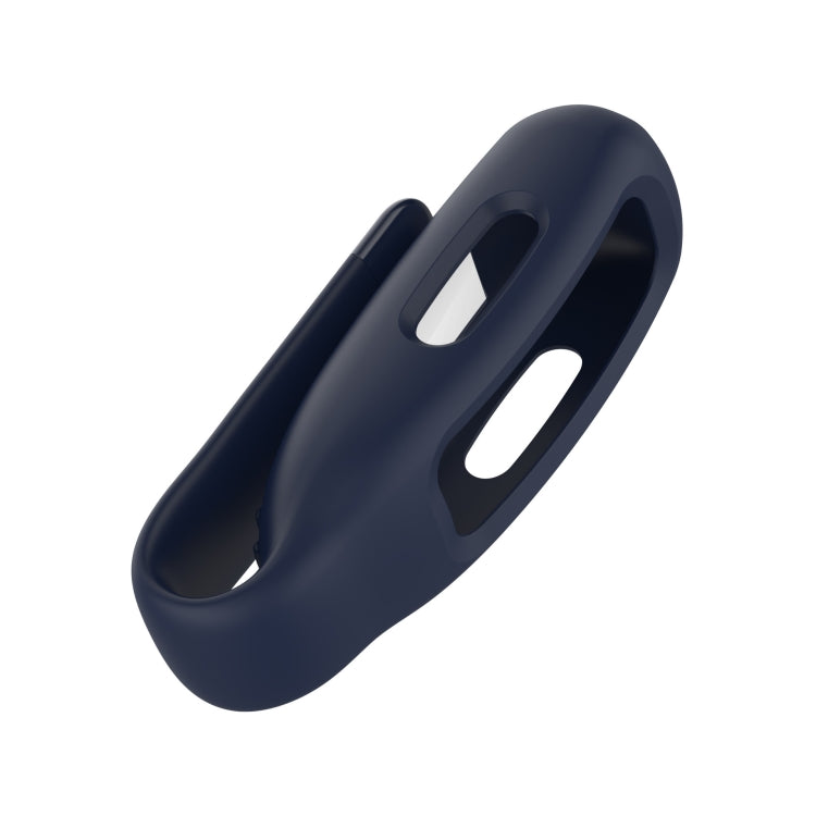 For Fitbit Ace 3 / Inspire 2 Silicone Protective Clip Case Cover(Blue) - Watch Cases by buy2fix | Online Shopping UK | buy2fix