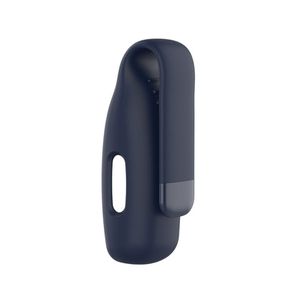 For Fitbit Ace 3 / Inspire 2 Silicone Protective Clip Case Cover(Blue) - Watch Cases by buy2fix | Online Shopping UK | buy2fix