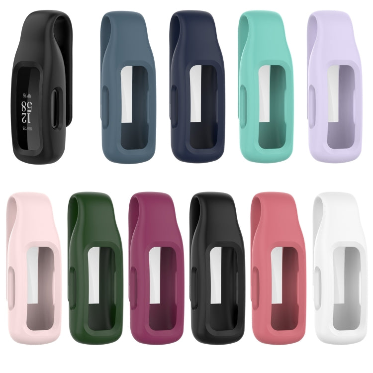 For Fitbit Ace 3 / Inspire 2 Silicone Protective Clip Case Cover(Blue) - Watch Cases by buy2fix | Online Shopping UK | buy2fix