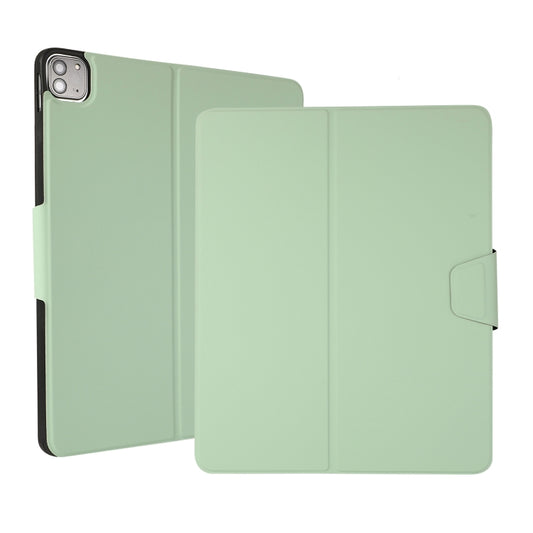 For iPad Air 13 2025 / 2024 / iPad Pro 12.9 2022 / 2021 Electric Pressed Texture Horizontal Flip Leather Tablet Case with Holder & Pen Slot(Mint Green) - iPad Pro 12.9 (2022/2021) Cases by buy2fix | Online Shopping UK | buy2fix