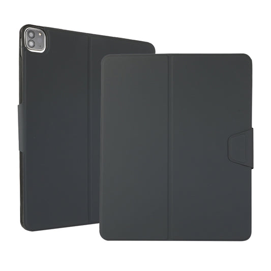 For iPad Air 13 2025 / 2024 / iPad Pro 12.9 2022 / 2021 Electric Pressed Texture Horizontal Flip Leather Tablet Case with Holder & Pen Slot(Dark Gray) - iPad Pro 12.9 (2022/2021) Cases by buy2fix | Online Shopping UK | buy2fix