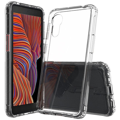 For Samsung Galaxy Xcover 5 Shockproof Scratchproof TPU + Acrylic Protective Case(Transparent) by buy2fix