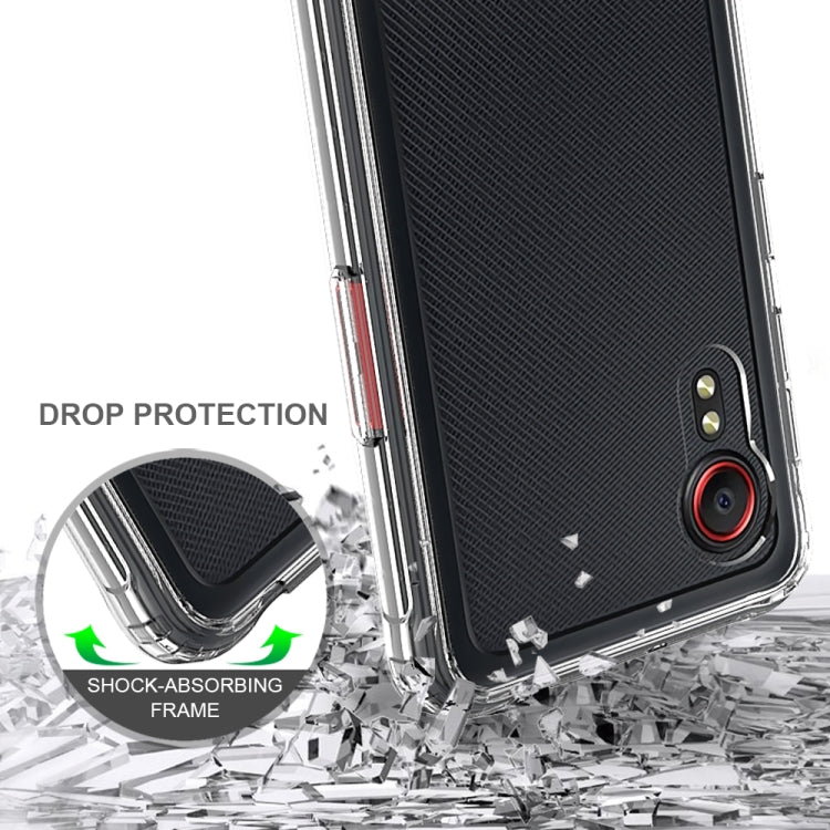 For Samsung Galaxy Xcover 5 Shockproof Scratchproof TPU + Acrylic Protective Case(Black) by buy2fix
