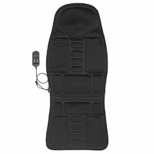 7 Massage Heads 8 Modes Car / Household Multifunctional Whole Body Cervical Massage Seat Cushion, Plug Type:EU Plug(Black) - Seat Accessories by buy2fix | Online Shopping UK | buy2fix