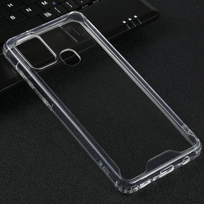 For Samsung Galaxy A21s Four-corner Shockproof Transparent TPU + PC Protective Case by buy2fix