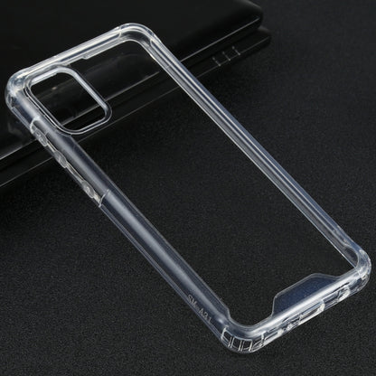 For Samsung Galaxy A31 Four-corner Shockproof Transparent TPU + PC Protective Case by buy2fix