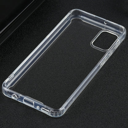 For Samsung Galaxy A31 Four-corner Shockproof Transparent TPU + PC Protective Case by buy2fix