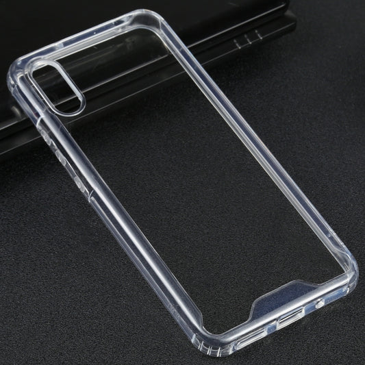 For Xiaomi Redmi 9A Four-corner Shockproof Transparent TPU + PC Protective Case - Xiaomi Cases by buy2fix | Online Shopping UK | buy2fix