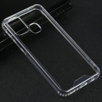For Samsung Galaxy M31 Four-corner Shockproof Transparent TPU + PC Protective Case by buy2fix