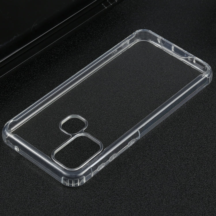 For Samsung Galaxy M31 Four-corner Shockproof Transparent TPU + PC Protective Case by buy2fix