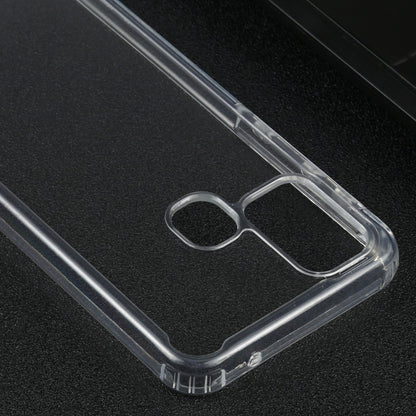For Samsung Galaxy M31 Four-corner Shockproof Transparent TPU + PC Protective Case by buy2fix