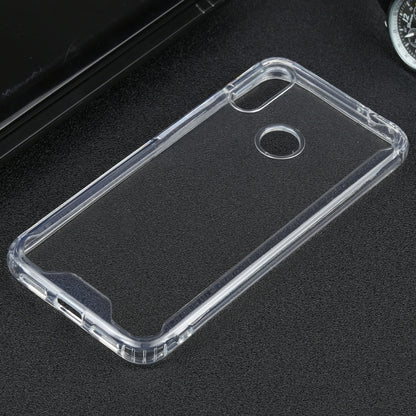 For Xiaomi Redmi Note 7 Four-corner Shockproof Transparent TPU + PC Protective Case - Xiaomi Cases by buy2fix | Online Shopping UK | buy2fix
