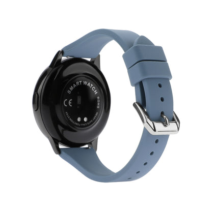 20mm T-shaped Buckle Silicone Watch Band(Lavender Grey) - 20mm Bands by buy2fix | Online Shopping UK | buy2fix