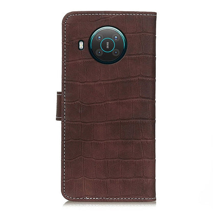 For Nokia X10 / X20 Crocodile Texture Horizontal Flip Leather Case with Holder & Card Slots & Photo Frame & Wallet(Brown) by buy2fix