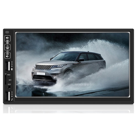 A2821 Car 7 inch Screen HD MP5 Player, Support Bluetooth / FM with Remote Control, Style:Standard + 4LEDs Light Camera - Car MP3 & MP4 & MP5 by buy2fix | Online Shopping UK | buy2fix