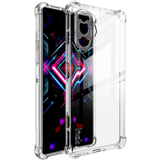 For Xiaomi Redmi K40 IMAK All-inclusive Shockproof Airbag TPU Case with Screen Protector(Transparent) - Xiaomi Cases by imak | Online Shopping UK | buy2fix